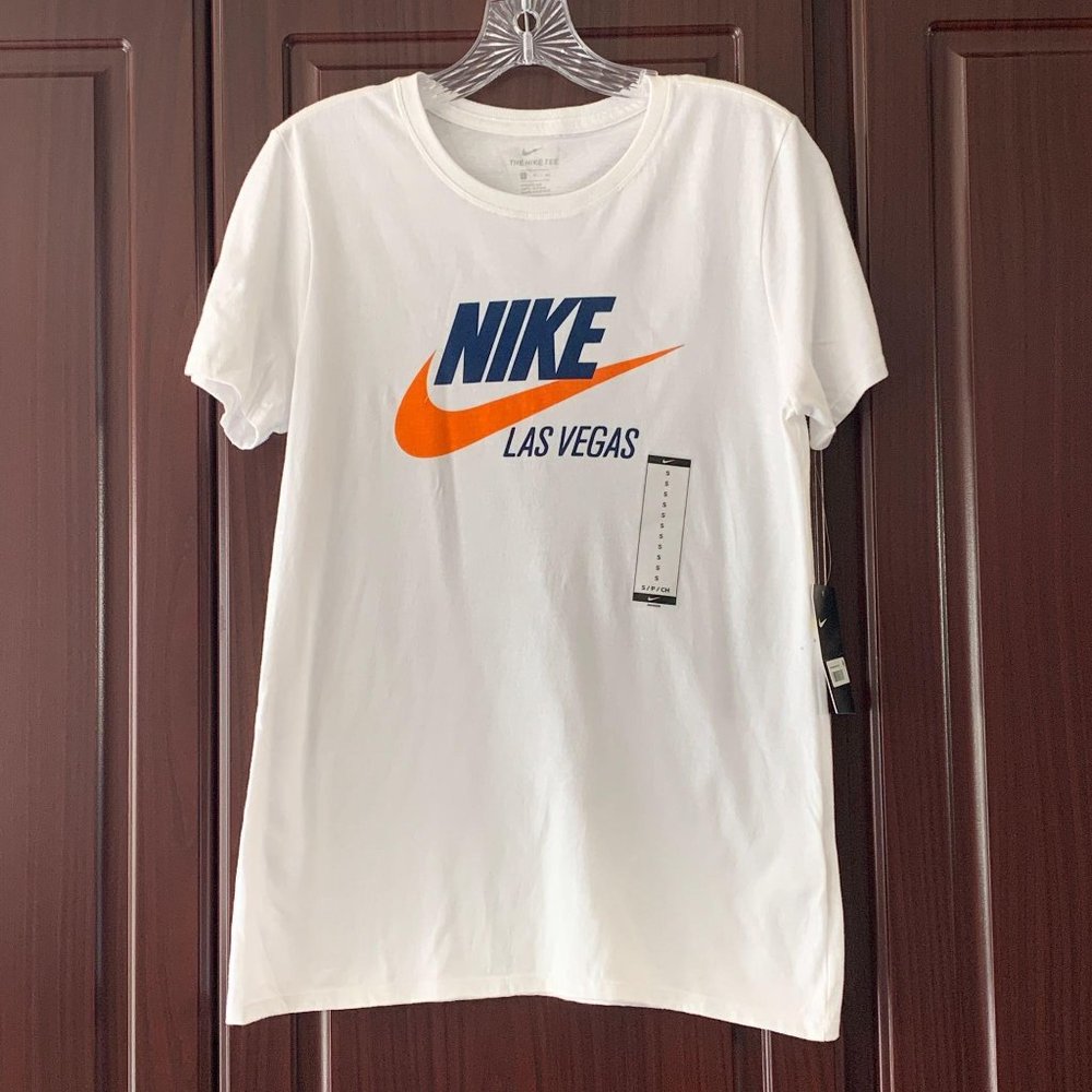 Nike Cotton Las Vegas Logo T-shirt Small